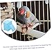 BESPORTBLE 100pcs Parakeet Cage Liners Non-Woven Fabric Bird Cage Bedding for Parrots Easy to Clean Safe Practical