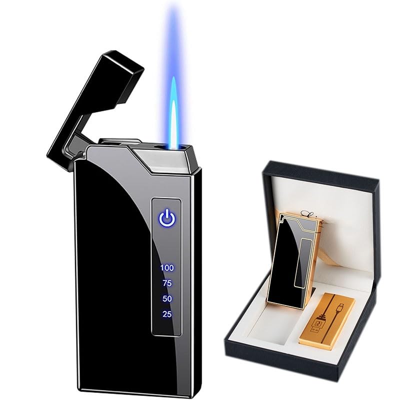 Encendedor recargable eléctrico y de butano 2 en 1