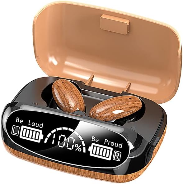 Wireless Earbuds, 48Hrs Playtime Bluetooth Earbuds Built in Noise Cancellation Mic with Charging Case, Bluetooth Headphones with Stereo Sound, IPX7 Waterproof Ear Buds for iPhone and Android