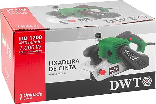 Lixadeira De Cinta, 1000w, 220 V~, Lid 1200 Dwt.
