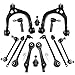 Front Control Arm Kit for 2005-2010 Chrysler 300, 2008-2010 Dodge Challenger, 2006-2010 Dodge Charge, 2005-2008 Dodge Magnum - 14PCS Front Suspension Kit (RWD / 2WD Models Only)