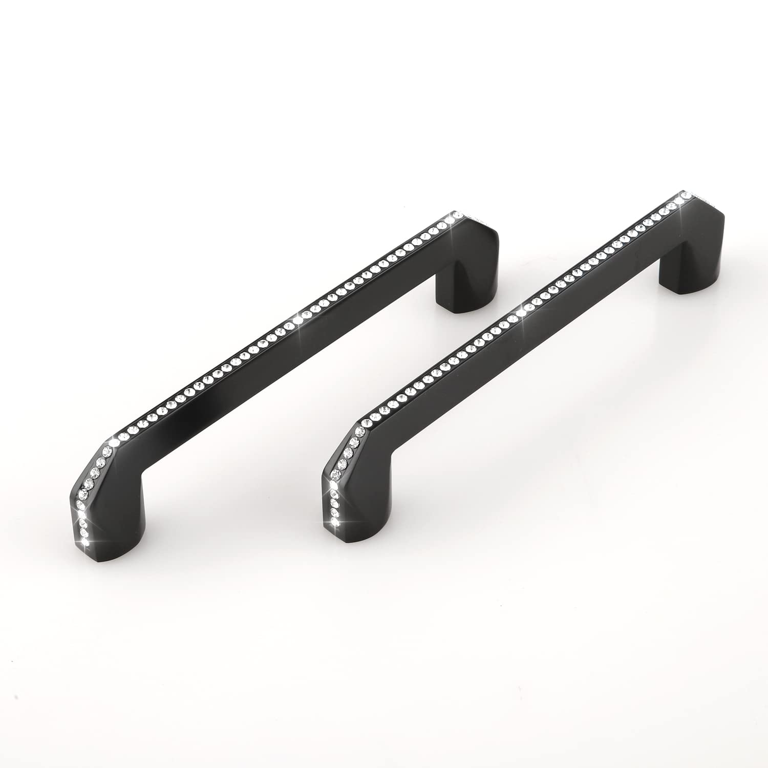 LANC Chrome Crystal Cabinet Pulls Kitchen & Bathroom Cabinet