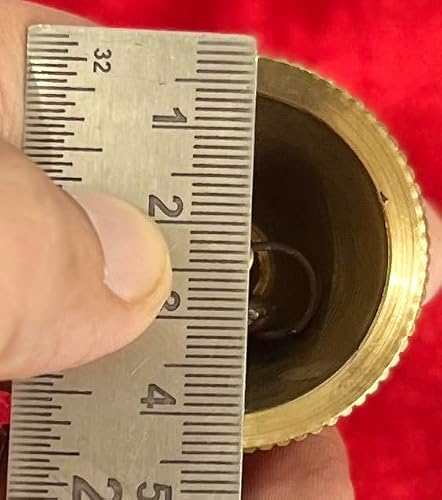 Indian Consigners Hand Bell Loud Brass Call Bells 3 Inches Altar Pendulam Use (Om Gold) - Thumbnail 5