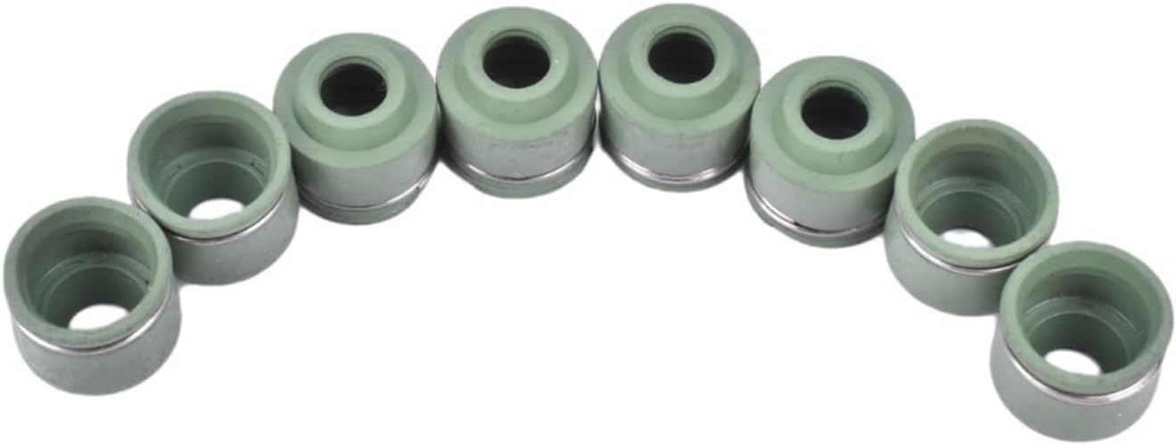 for 1989-2000 ZXR250 ZXR400 ZR250 Models 5-Pack 4.0mm Motorcycle Engine Valve Stem Oil Seals