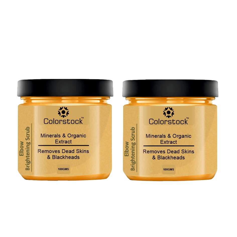 COLORSTOCK Elbow Brightening Scrub | Scrub for Body Remove Dead Skin Cells 100 grams Pack of 2-picture-11