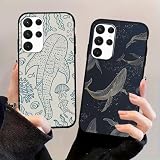 NBCDSUJ 2 Pack Cute Summer Phone Cases for Samsung Galaxy A23 5G Whale Shark Ocean Coral Reefs Jellyfish Phone Case for Girls Women Boy Men,Shockproof Cover Funda for Samsung A23 6.6 Inch