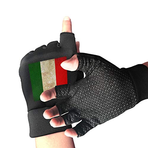 Horizon-t Mexican Flag Hatchet Man Gloves for Men and Women Non-Slip Exercise Sport