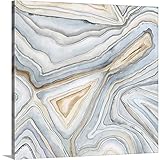 Agate Abstract I Canvas Wall Art Print, Artwork