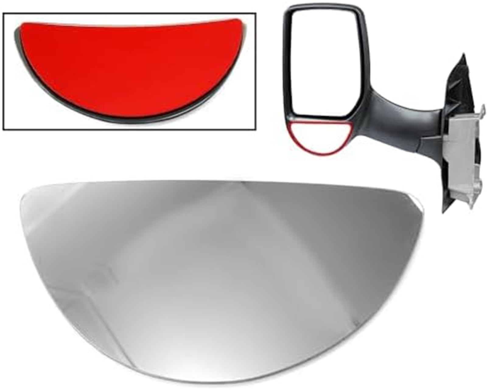 Ford Transit Chassis Cab Right Side Mirror Blind Spot 2014 to 2024 Ford Transit Chassis Cab Right Side Mirror Blind Spot 2014 to 2024