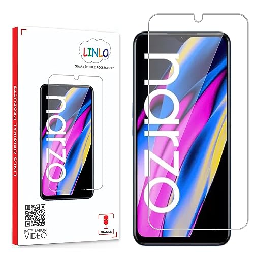 Image of Tempered Glass Screen Protector Compatible for Realme Narzo 50A prime /9i 5G /C35 with Full Screen Coverage; Except Edges and Easy Installation Kit(Transparent), Pack of 1