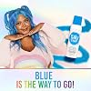 Punky Temporary Hair Color Spray, Bengal Blue, Non-Sticky, Non-Damaging, Travel Size Hair Dye for Instant Vivid Hair Color, 3.5 oz