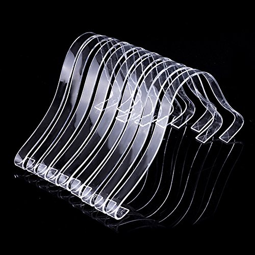 Mollensiuer 20Pcs Clear Sandal Shoe Display Stand Shoe Supports Shaper Forms Inserts For Shoe Store Retail Shop Or Home Display Storage Use thumb #2