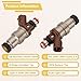 23250-75050 OE 2.7L Fuel Injectors,Compatible with/Toyota 2.7 Tacoma 4Runner T100 1995-1999,|2 Holes| |Set of 4|