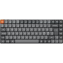 Keychron K3 Max QMK/Via Wireless Mechanical Keyboard, 75% Programmable Layout, RGB LED, Gateron Red Switch Hot-Swap, Aluminium Frame Bluetooth/USB-C Wired Gaming Keyboard for Mac Windows Linux