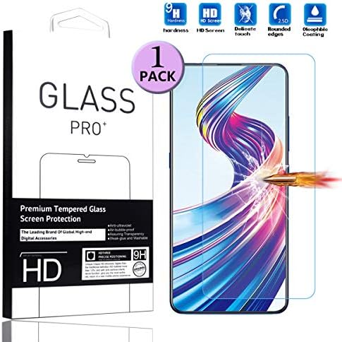 Amaxy Compatible with Oppo F11 Pro Tempered Glass Screen Protector - [1 Pack] Smartphone Protective Film for Oppo F11 Pro 6.53" 2019
