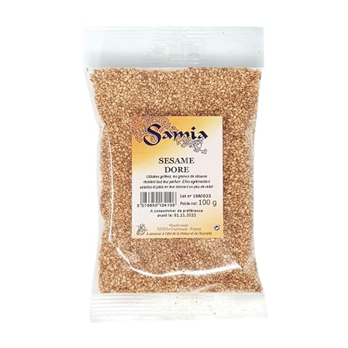 SAMIA | Samia Sésame Doré 100G | Lot De (3)