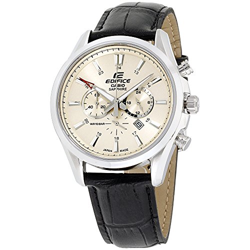 Preisvergleich Produktbild Casio Edifice Quartz Movement Beige Dial Men's Watch EFB504JL7A