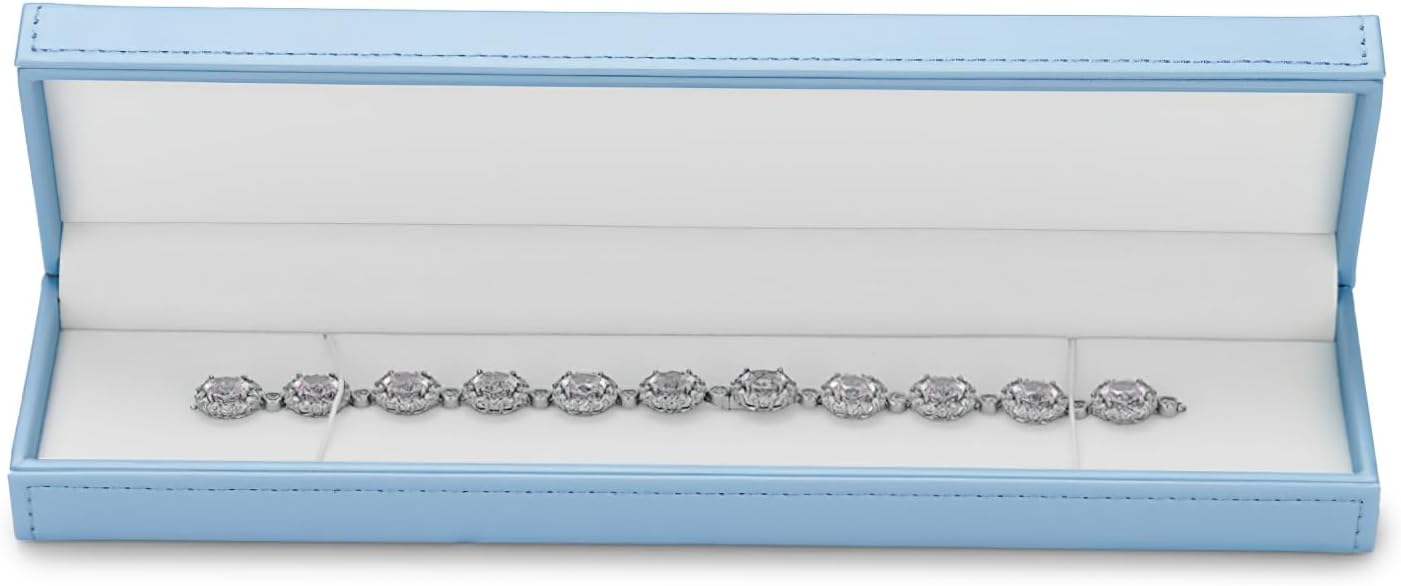 Oirlv Light Green Gorgeous Long Chain/Necklace/Penadnt/Bracelet Box Jewelry Gift Box for Wedding, Christmas, Birthday