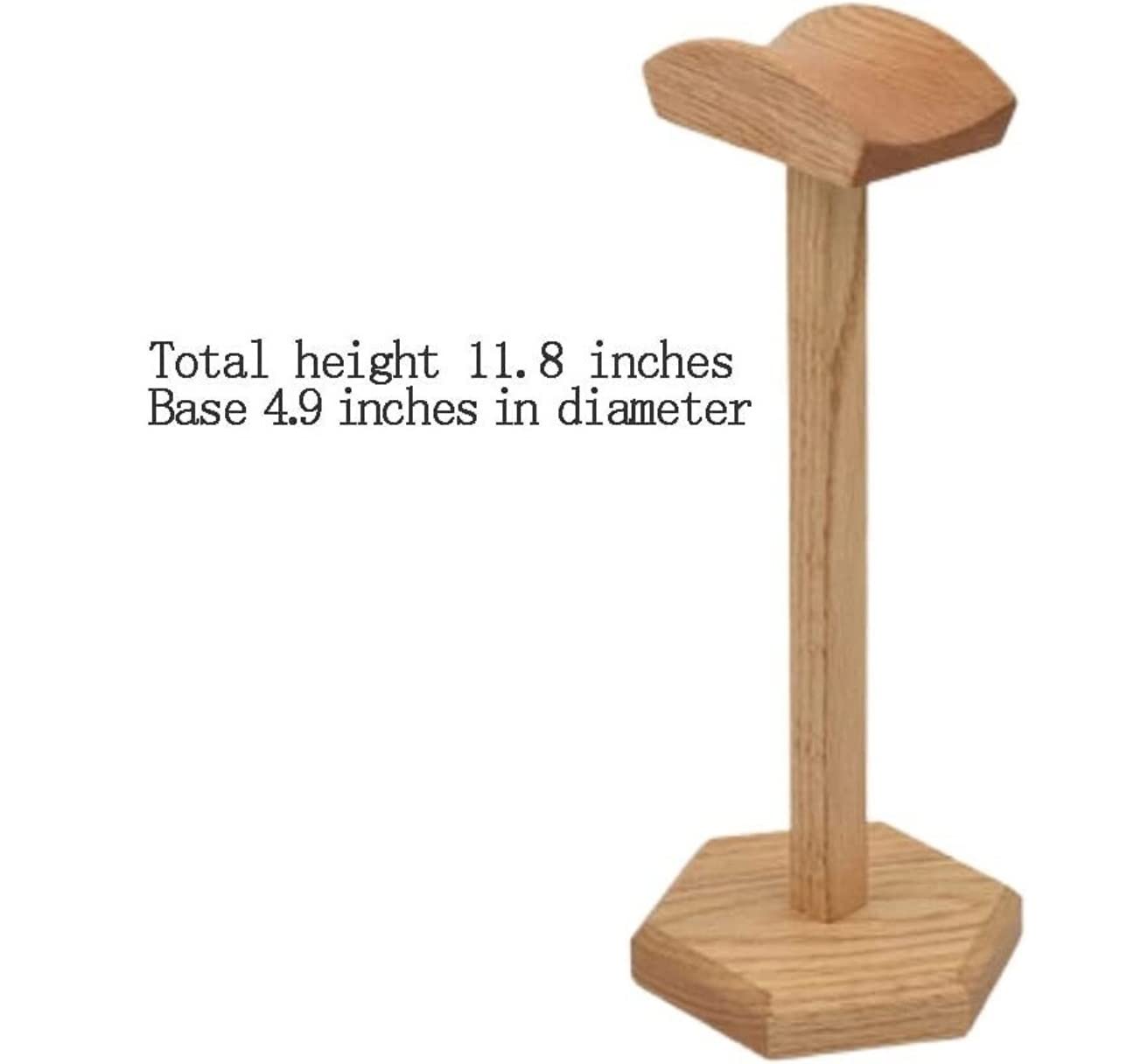 Habrur Supporto Cuffie Stand Cuffie Supporto Per Cuffie In Legno Massello Supporto Per Cuffie Ad Arco Bifacciale Semplice Display Per Cuffie Supporto per Cuffie ( Blue : C , Size : 4.9*11.8 in )