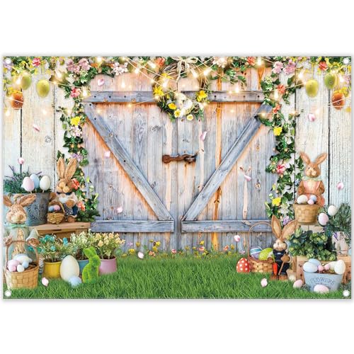 YCUCUEI Spring Easter Backdrop
