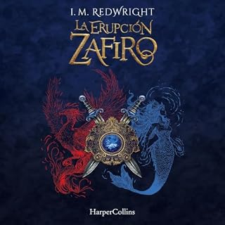 Diseño de la portada del título La Erupci&oacute;n Zafiro