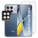 Produktbild Fitudoos für Xiaomi Poco F8 Ultra [2 Stück] Panzerglas Schutzfolie + Kamera Panzerfolie [1 Stück]+ Einfaches Installationswerkzeug, [9H Härte],[0.33mm] [Ultra-klar],[No-Bubble].