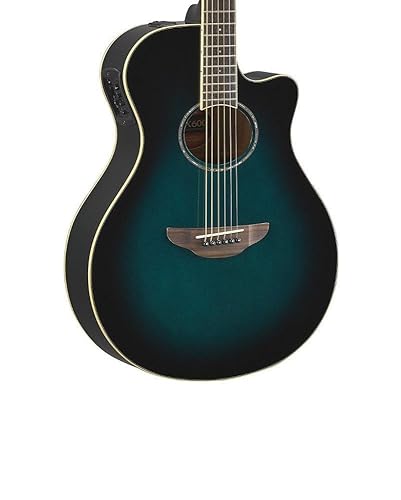 Amazon.com: Yamaha APX600 OBB Thin Body Acoustic-Electric Guitar