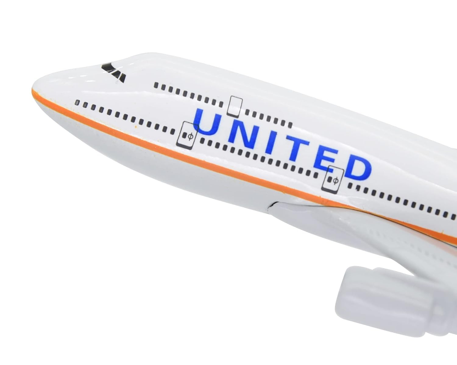 Toytle United Airlines B747 16Cm Diecast Model Aircraft, Multicolor - Image 3 thumbnail