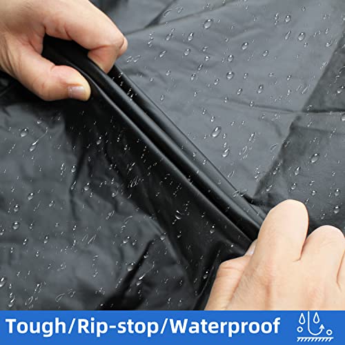 Vinpatio Rv Tire Covers 4 Pack, Waterproof Thickening Leather Tire Cover For Rv Wheel Trailer Camper,Universal Fits Tire Diameters 36-39 Inches, Black #TOP2