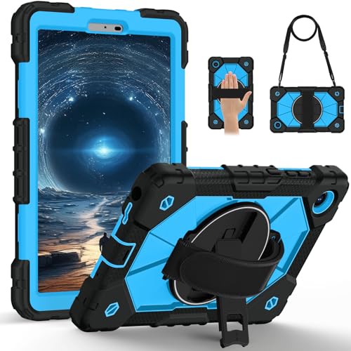 Étui Lenovo Tab One 8.7 K9 TB305FU 2025 coque silicone rigide noir bleu