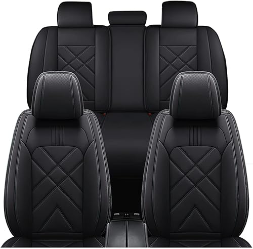 Miniatura 4 de ROBECCHI Fundas de asiento de automóvil para Hyundai Genesis Coupe 2010-2016, 5 asientos, antideslizantes, impermeables, transpirables, de piel