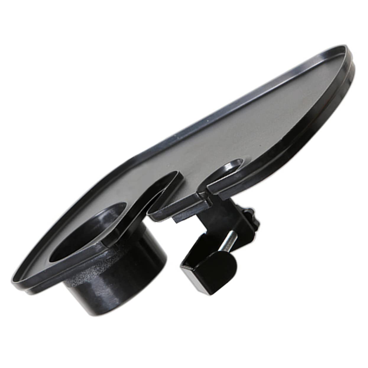 Holibanna Clamp Microphone Stand Tray Live Broadcast Rack Durable Material Compatible with Various Brackets Stable Holder for Karaoke