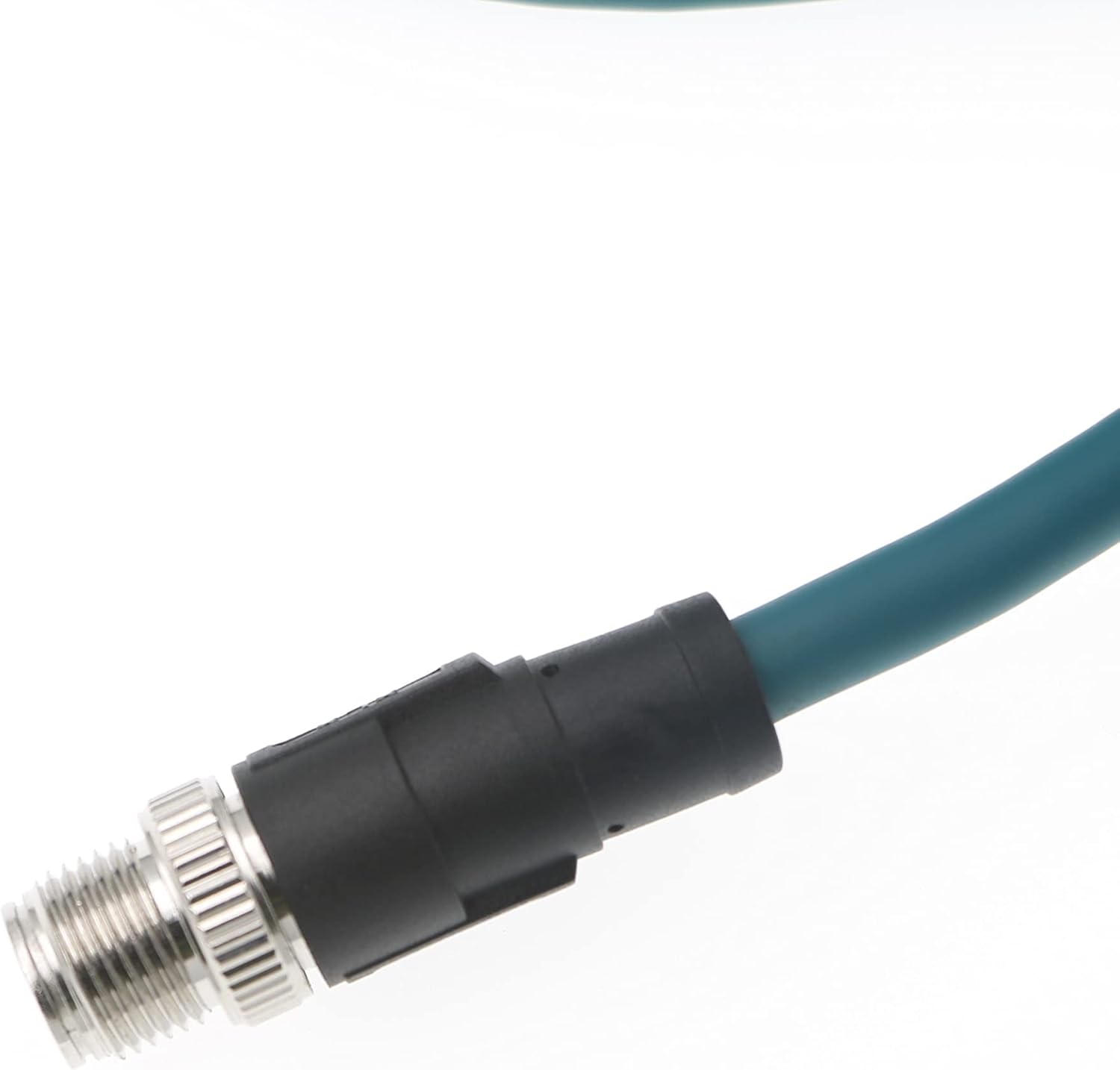 Uonecn M12 8-PIN X-Code Male to RJ45 Shielded Ethernet Power Cable for Cognex Industrial Camera 3 Meters
