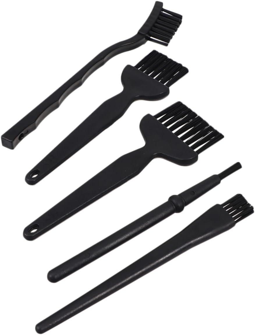 5pcs Static Brush for Detail Cleaning Computer Cleaning Brush for Phone Laptop Tablet PCB Repair
