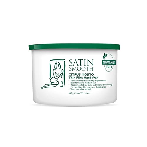 Satin Smooth Hair Depilación Cera 14 oz