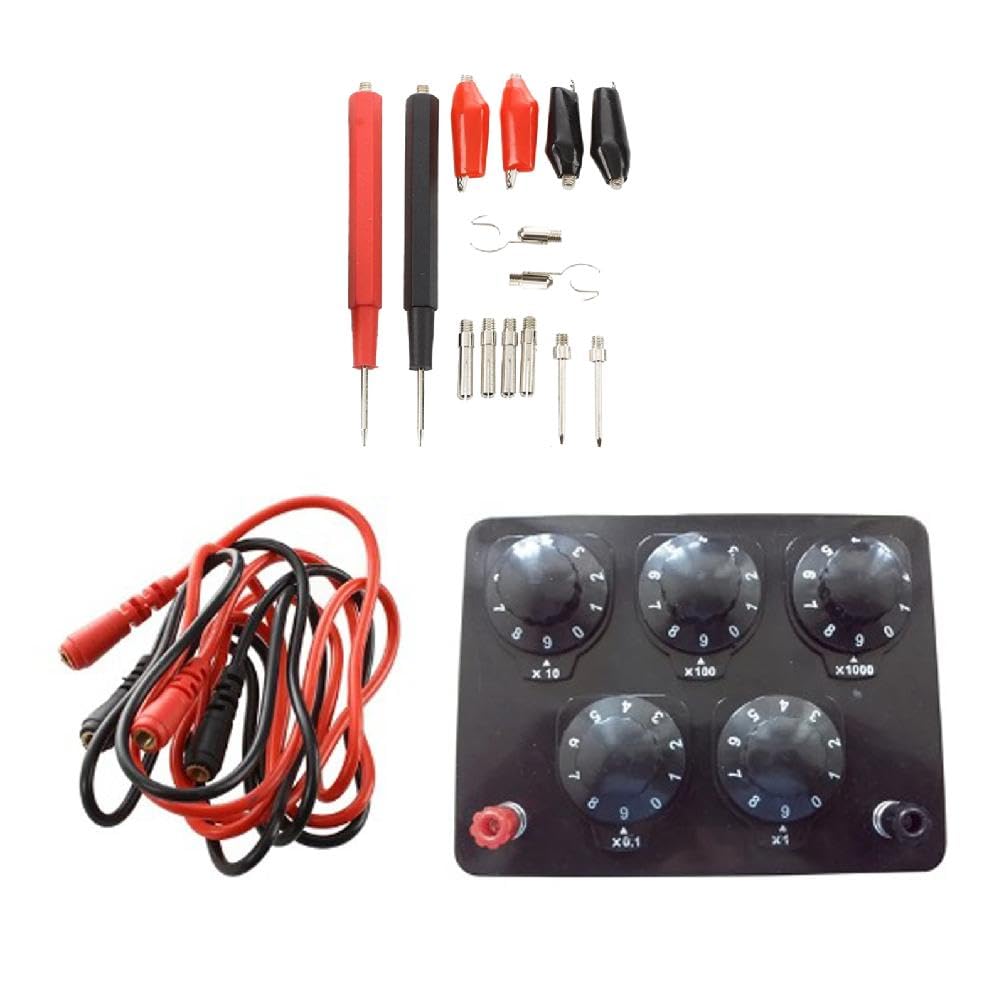 Boîte De Résistance Variable 0-9999.9 Ohm - Parfait Pour TP Physique Et électronique