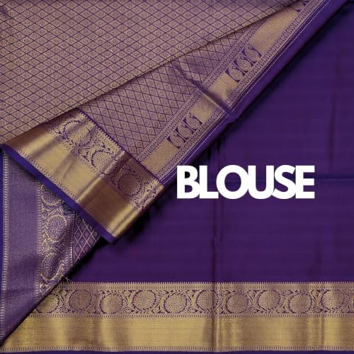 Generic kanchipuram silk saree in pure silk – image 6