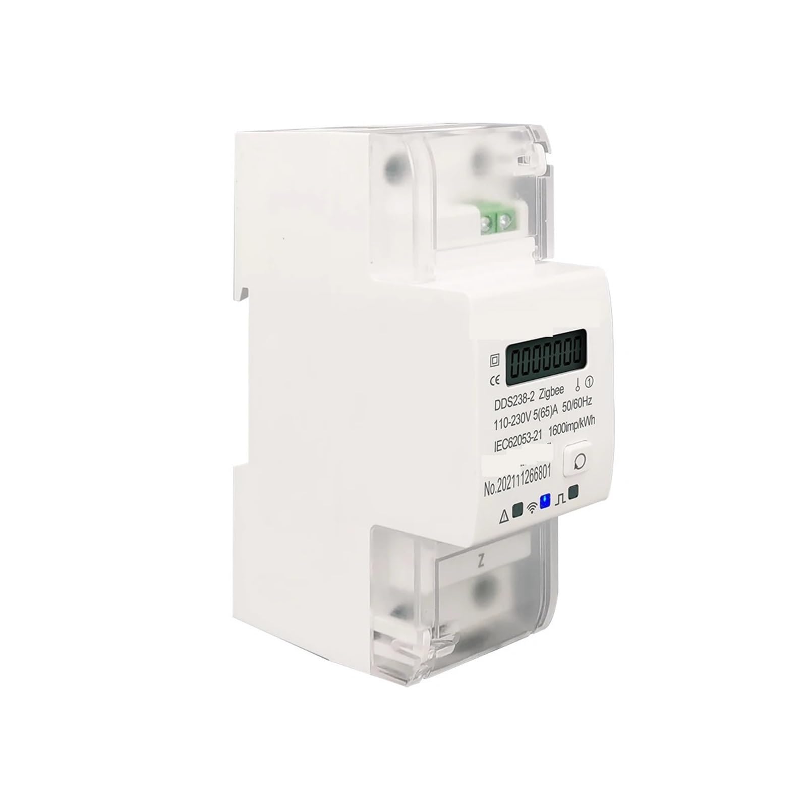 DDS238-2WIFI ​​monofásico 65ASmart medidor de energía temporizador Monitor kWh medidor vatímetro 110V 220V 50/60Hz