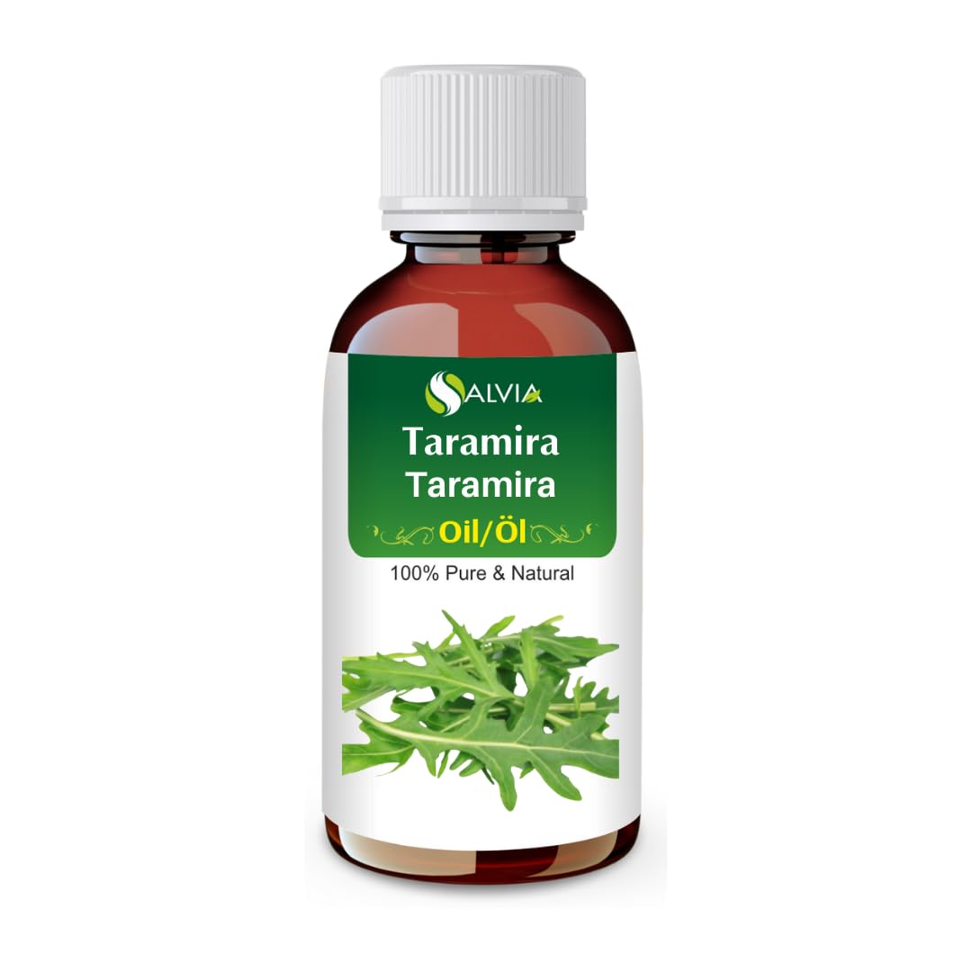 Taramira Essential Oil (Eruca Sativa) 100% Pure & Natural - Undiluted Uncut Oil - Best for Aromatherapy - Therapeutic Grade - 15ml