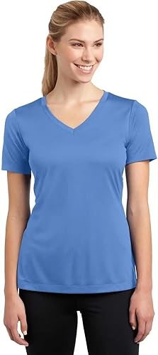 Miniatura 6 de De la Mujer dri-equip la humedad Athletic de manga corta camisas Tallas XS-4X L