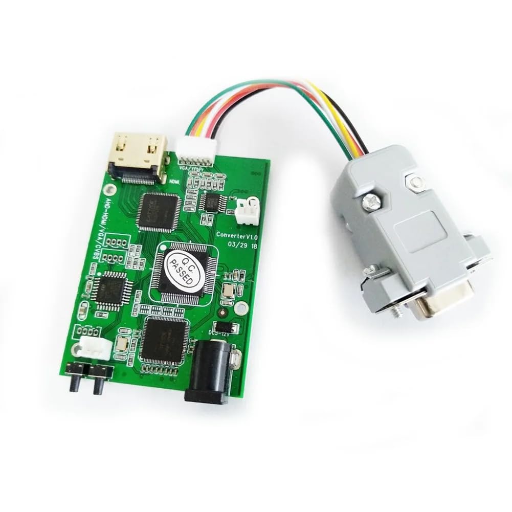 Carte de Signal Vidéo AHD Ahd Cvi Tvi Cvbs vers Convertisseur VGA Compatible Outil de Transmission de Carte Vidéo 1080P