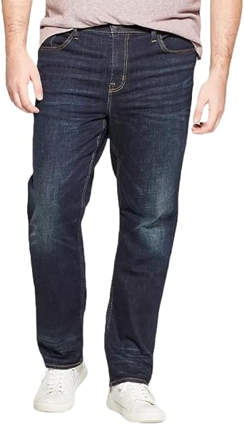 Goodfellow & Co Mens Big & Tall Slim Straight Fit Jeans -