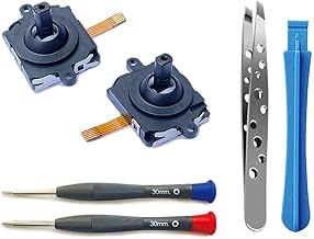 Joystick Replacement for Oculus Quest, 2X Left & Right Analog Thumb Stick Control Sensor Module for Quest VR Headset Touch Controller with Repair Tool Kit
