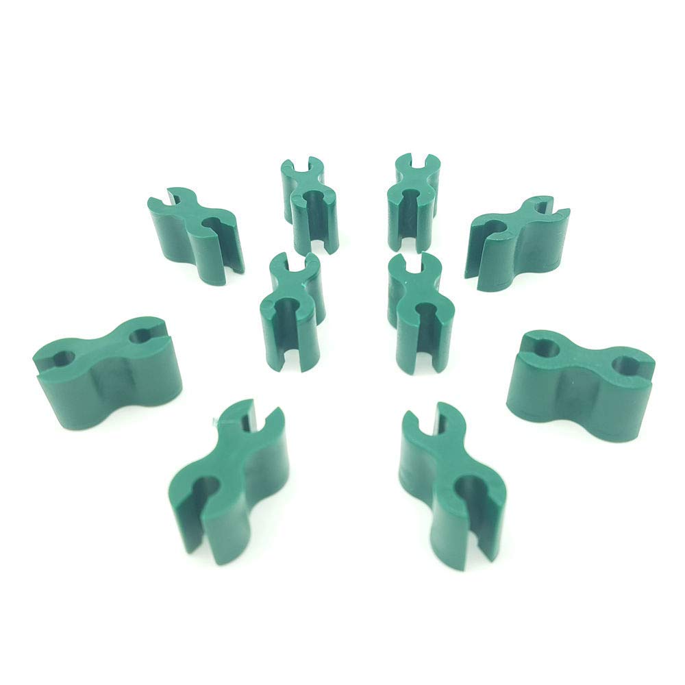 Plastic Mesh Joining Clips for Mesh, Flexipanel, Wire Panels. Fits 4 to 5mm Wire (Pack of 50)