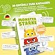 Gefühlsmonster Karten-Set für Kinder – 30 emotionale Spiel- & Lernkarten ab 4-99 Jahre – Gefühlskarten mit Monster-Illustrationen – Pädagogisch wertvoll für Familie, Kita, Schule & Therapie