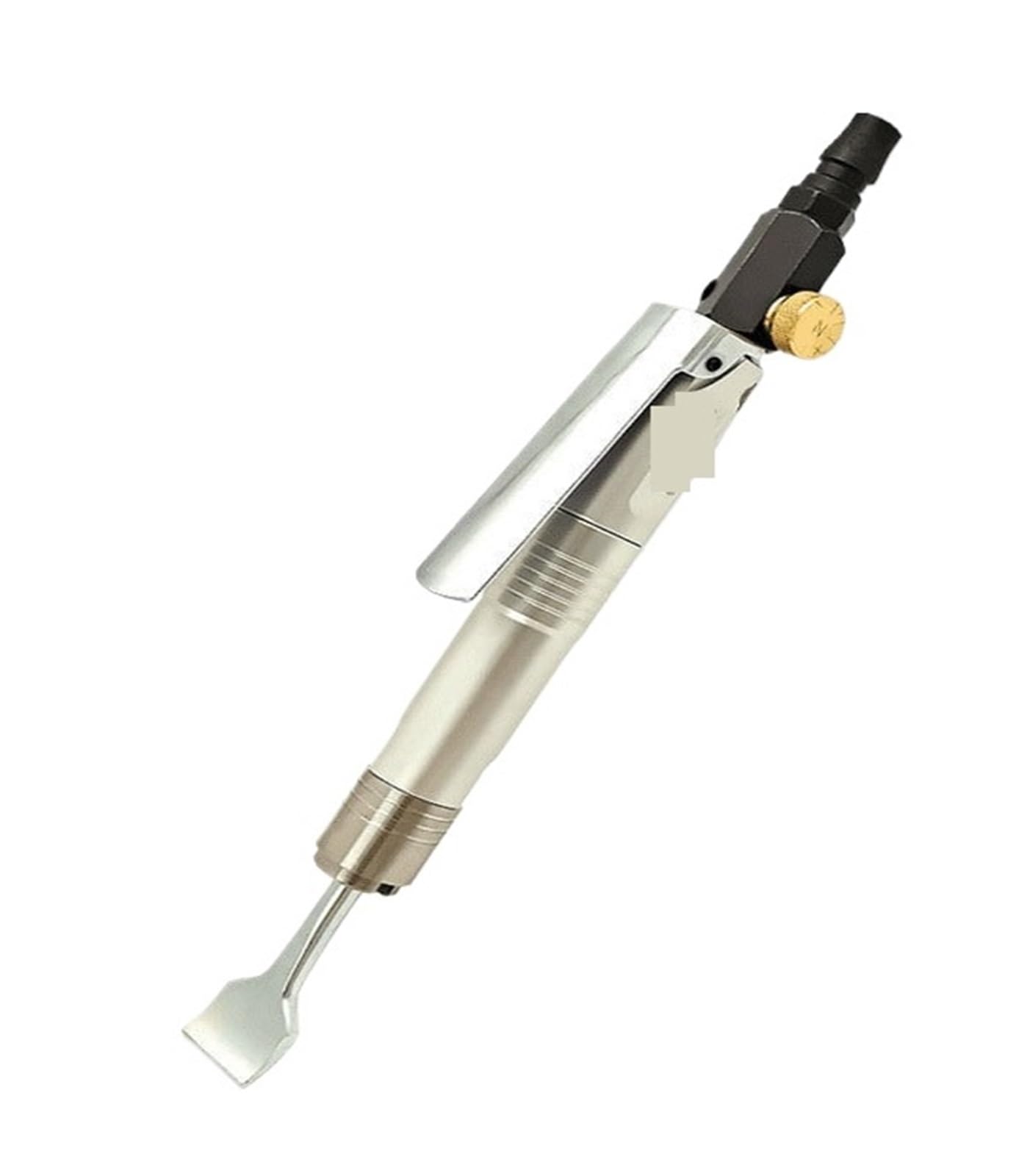 Mini pala pneumatica, spatola dritta, strumento for fare leva su conchiglie di ostriche e abalone crostacei Saldatura Sbavatura