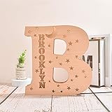 💕Moon And Stars Night Lamp ➤ La personnalisation de tous les noms sur la lumière personnalisée à 10 caractères de long, EMOJI facile comme herat et sourire dans un texte personnalisé est autorisée. 【TAILLE】 ： 29cm de haut ， Différentes tailles de lettres sont légèrement différentes