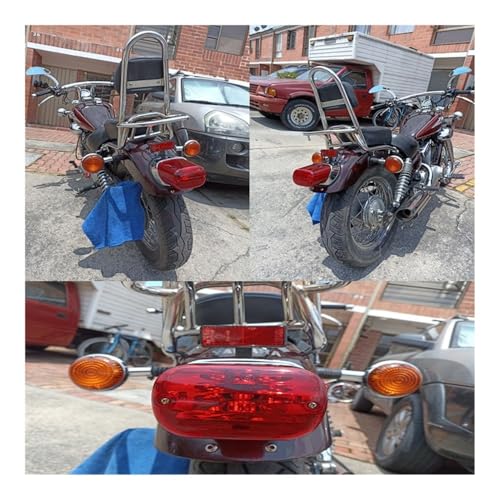 Feu arrière de moto pour Virago XV 250 finition durable ABS - 7
