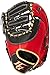 ソフトボール・軟式 一塁手用ミット BSG-665F 左投 RH ブラック×レッドオレンジ
