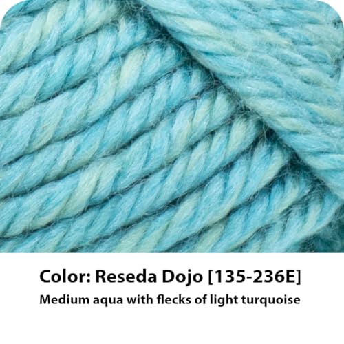 Image of Lion Brand Yarn Hometown Yarn, Super-Bulky Yarn for Knitting, Crocheting, and Crafting, 3 Pack, Reseda Dojo | Super Bulky Acrylic Fiber for Warm Crochet Blankets, Knit Winter Hats, Chunky Cardigans, Soft Scarves, Weaving